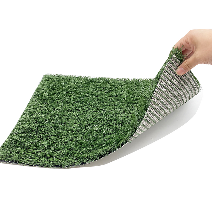 2 Pieces Grass Replacement Only For Dog Potty Pad 71 x 46 cm