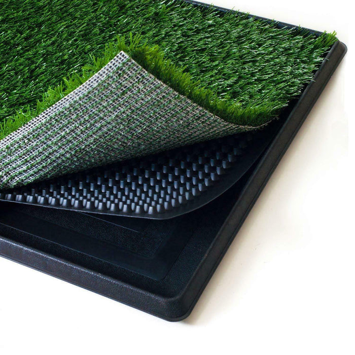 2 Pieces Grass Replacement Only For Dog Potty Pad 71 x 46 cm