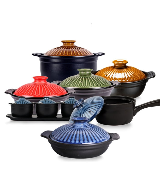 Color King Casserole with Lid Blue (2000ML)