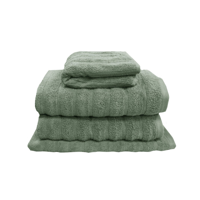 Set of 4 George Collective Cotton Bath Towel - Avocado