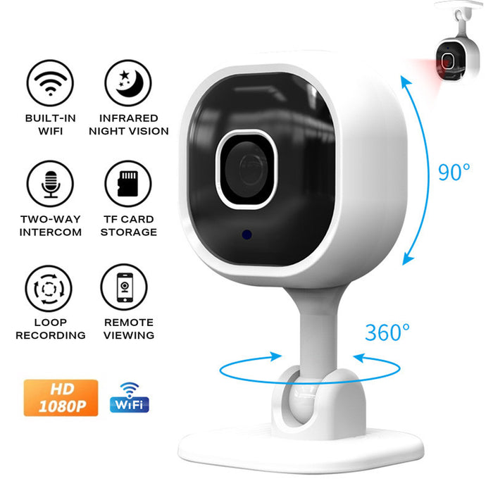 Wireless Indoor Monitoring System with 1080P HD Smart IP Camera