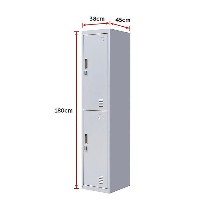 2-Door Vertical Locker